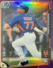 Brandon Nimmo [Purple Refractor] Baseball Cards 2015 Bowman Chrome Prospects Prices
