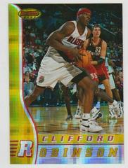 Clifford Robinson [Atomic Refractor] Basketball Cards 1996 Bowman's Best Prices