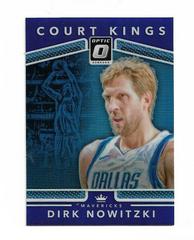 Dirk Nowitzki [Blue] #17 Basketball Cards 2017 Panini Donruss Optic Court Kings Prices