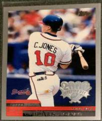 Chipper Jones Baseball Cards 2000 Topps Opening Day Prices