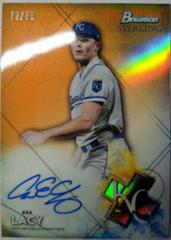 Asa Lacy [Orange Refractor] Baseball Cards 2021 Bowman Sterling Prospect Autographs Prices