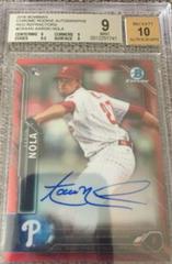 Aaron Nola [Red Refractor] Baseball Cards 2016 Bowman Chrome Rookie Autographs Prices