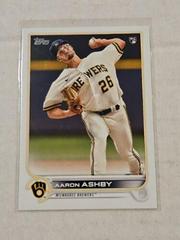 Aaron Ashby [Advanced] Baseball Cards 2022 Topps Prices