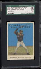 Shannon Stewart [Mini Blue] #154 Baseball Cards 2004 Topps Cracker Jack Prices