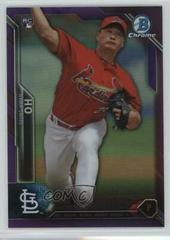 Seung Hwan Oh [Purple Refractor] Baseball Cards 2016 Bowman Chrome Prices