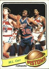 M.L. Carr #107 Basketball Cards 1979 Topps Prices