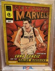 Luka Doncic [Gold] Basketball Cards 2021 Panini Donruss Net Marvels Prices