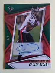 Calvin Ridley [Signature Green] #1 Football Cards 2021 Panini Rookies and Stars Prices