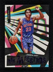 Jaden Ivey [Violet] #10 Basketball Cards 2022 Panini Court Kings Maestros Prices