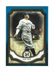 Babe Ruth [Sapphire] #51 Baseball Cards 2018 Topps Museum Collection Prices