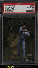 Derek Jeter [w/ Coating] #166 Baseball Cards 1997 Finest Prices