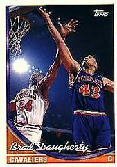 Brad Daugherty Basketball Cards 1993 Topps Prices