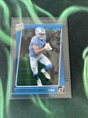 Amon Ra St. Brown [Holo RR Logo] #84 Football Cards 2021 Panini Clearly Donruss Prices