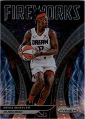 Erica Wheeler Basketball Cards 2022 Panini Prizm WNBA Fireworks Prices