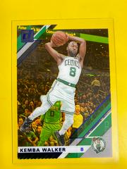 Kemba Walker [Blue] Basketball Cards 2019 Panini Clearly Donruss Prices