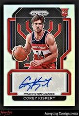 Corey Kispert [Silver Prizm] Basketball Cards 2021 Panini Prizm Rookie Signatures Prices