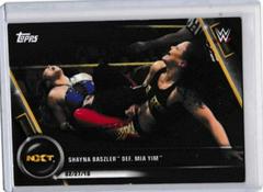 Shayna Baszler def. Mia Yim [Black] Wrestling Cards 2020 Topps WWE Women's Division Prices