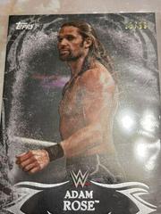 Adam Rose [Black] #62 Wrestling Cards 2015 Topps WWE Undisputed Prices