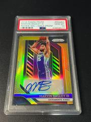 Marvin Bagley III [Gold Prizm] Basketball Cards 2018 Panini Prizm Rookie Signatures Prices
