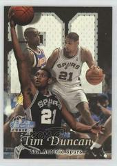 Tim Duncan [Row 2] #3 Basketball Cards 1998 Flair Showcase Prices