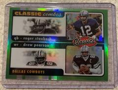 Drew Pearson, Roger Staubach [Green] #CC-6 Football Cards 2022 Panini Classics Combos Prices