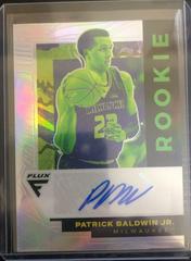Patrick Baldwin Jr. #FA-PAT Basketball Cards 2022 Panini Chronicles Draft Picks Flux Rookie Autographs Prices