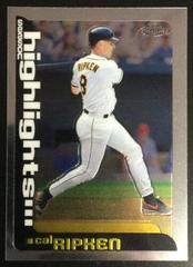 Cal Ripken Jr. #457 Baseball Cards 2000 Topps Chrome Prices