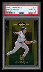 Alex Rodriguez [Gold] #31 Baseball Cards 1996 Leaf Limited Prices