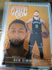 Ben Simmons [Orange] #3 Basketball Cards 2021 Panini Illusions Intriguing Players Prices