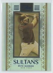 Pete Alonso #S-16 Baseball Cards 2022 Panini Three and Two Sultans Prices
