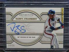 Darryl Strawberry Baseball Cards 2022 Topps Definitive Legendary Autograph Collection Prices