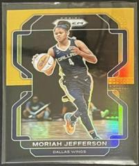 Moriah Jefferson [Black Gold] #2 Basketball Cards 2022 Panini Prizm WNBA Prices