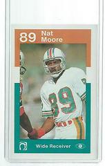 Nat Moore Football Cards 1984 Dolphins Police Prices