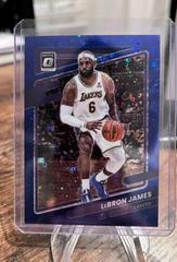 LeBron James [Fast Break Blue] Basketball Cards 2021 Panini Donruss Optic Prices