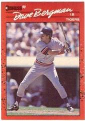 Dave Bergman #445 Baseball Cards 1990 Donruss Prices