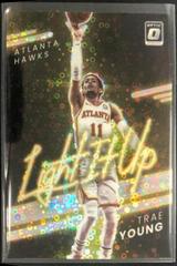 Trae Young [Holo Fast Break] Basketball Cards 2021 Panini Donruss Optic Light It Up Prices