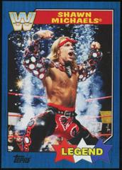 Shawn Michaels [Blue] Wrestling Cards 2017 Topps WWE Heritage Prices
