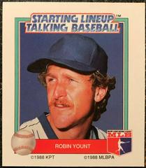 Robin Yount Baseball Cards 1988 Kenner Starting Lineup Prices