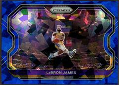 LeBron James [Blue Ice Prizm] Basketball Cards 2020 Panini Prizm Prices