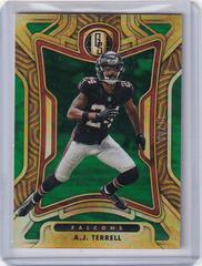 A. J. Terrell [Emerald] #6 Football Cards 2022 Panini Gold Standard Prices