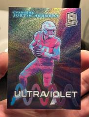 Justin Herbert #6 Football Cards 2023 Panini Spectra Ultraviolet Prices