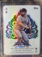 Carlos Rodon Baseball Cards 2023 Topps All Aces Autographs Prices