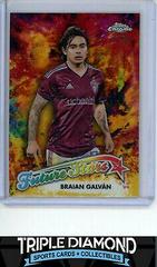 Braian Galvan [Gold] Soccer Cards 2023 Topps Chrome MLS Future Stars Prices