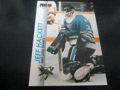Jeff Hackett #171 Hockey Cards 1992 Pro Set Prices