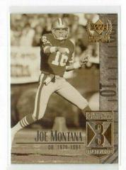 Joe Montana #3 Football Cards 1999 Upper Deck Century Legends Prices