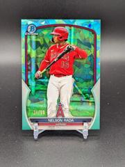 Nelson Rada [Aqua] #BCP-190 Baseball Cards 2023 Bowman Chrome Prospects Sapphire Prices