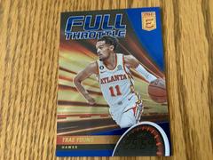 Trae Young [Blue] #5 Basketball Cards 2022 Panini Donruss Elite Full Throttle Prices