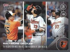 Baltimore Orioles Baseball Cards 2016 Topps Now Prices