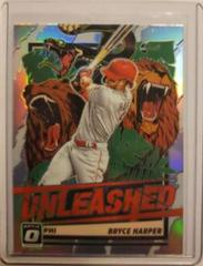 Bryce Harper [Holo] Baseball Cards 2021 Panini Donruss Optic Unleashed Prices