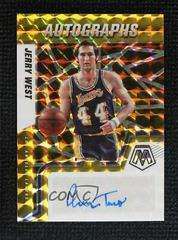 Jerry West [Gold] Basketball Cards 2021 Panini Mosaic Autographs Prices